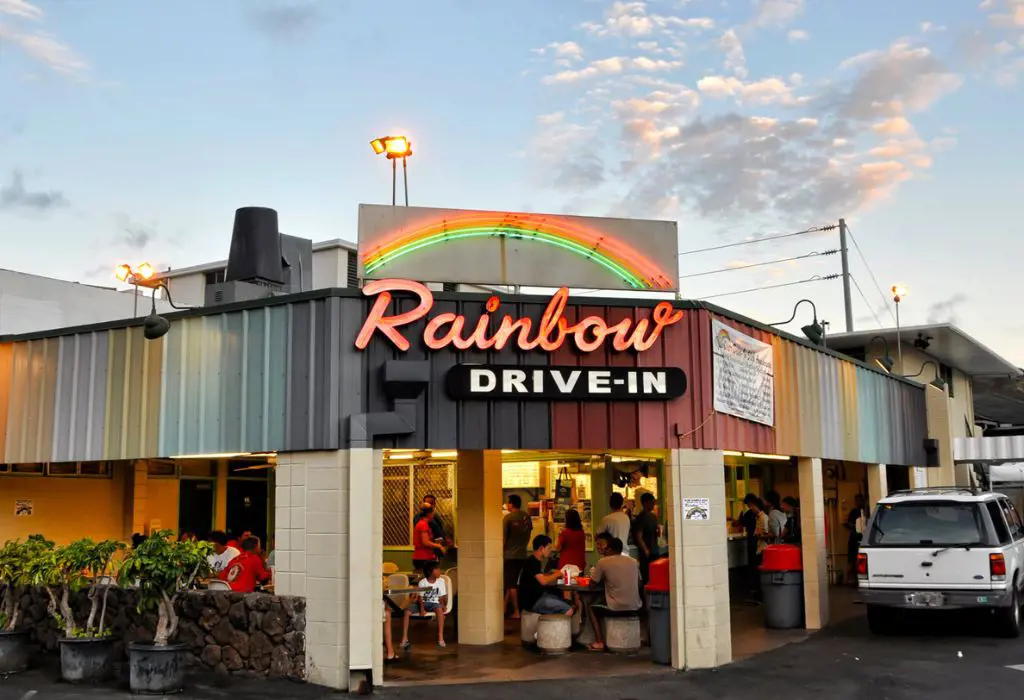 Enjoy great food at great prices at Rainbow Drive-in