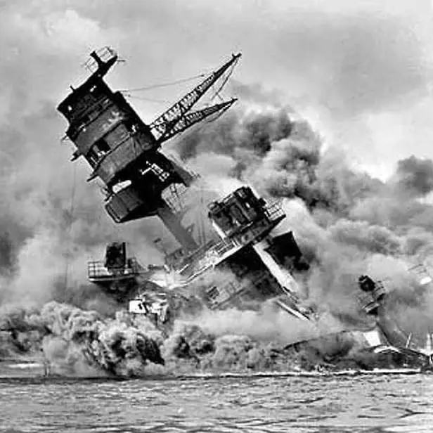 Rarest image of the Pearl Harbor Attack on 7th December 1941