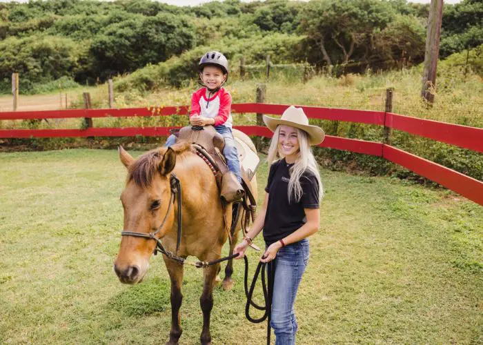 Gunstock Ranch offers the most extensive lineup of riding experiences.