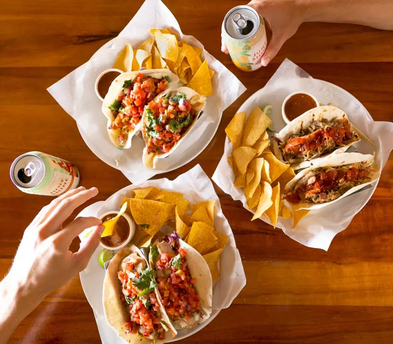 Stop by Duke's Canoe Club Kauai for a Taco Tuesday and grab a drink at the Barefoot Bar