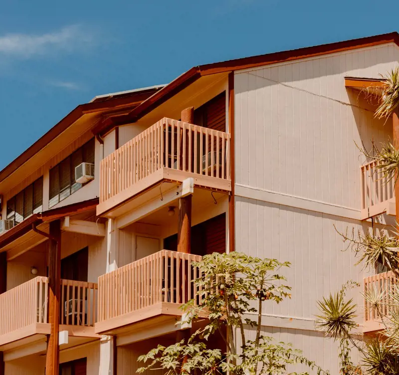 The rooms featuring balconies at Banyan Harbor Kauai