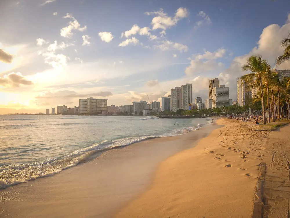 Beachfront hotels in Honolulu Hawaii