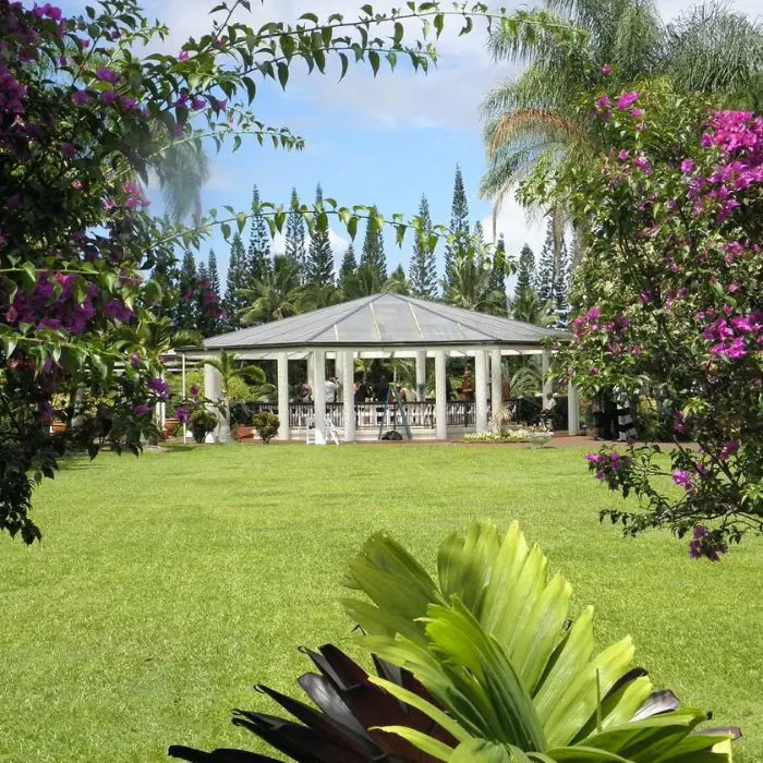 Get married at Nani Mau Gardens, Hilo, Big Island